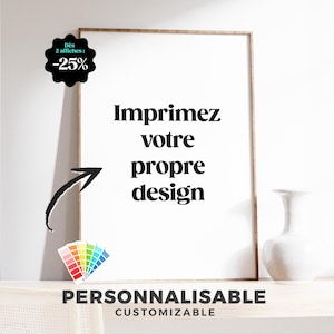 Anpassad poster - Skriv ut din egen design