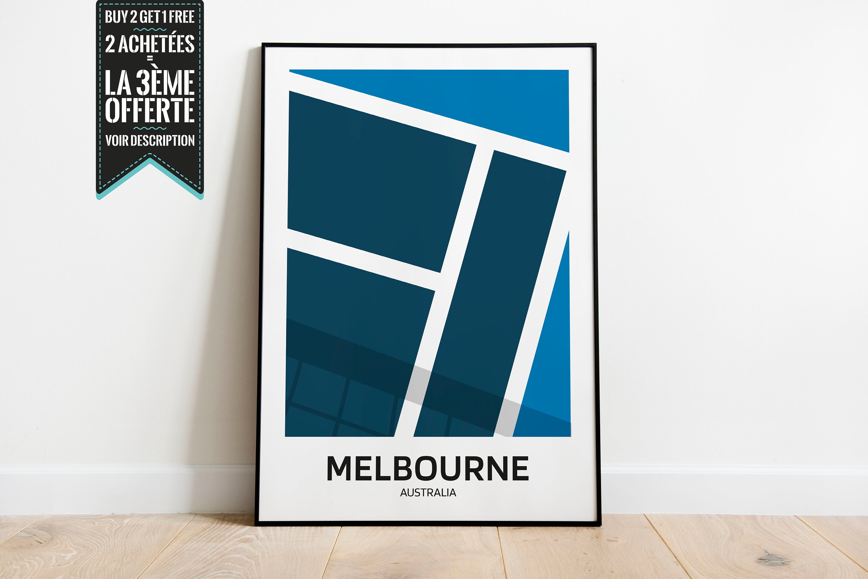 Affiche Décorative - Tennis Melbourne Australian Open