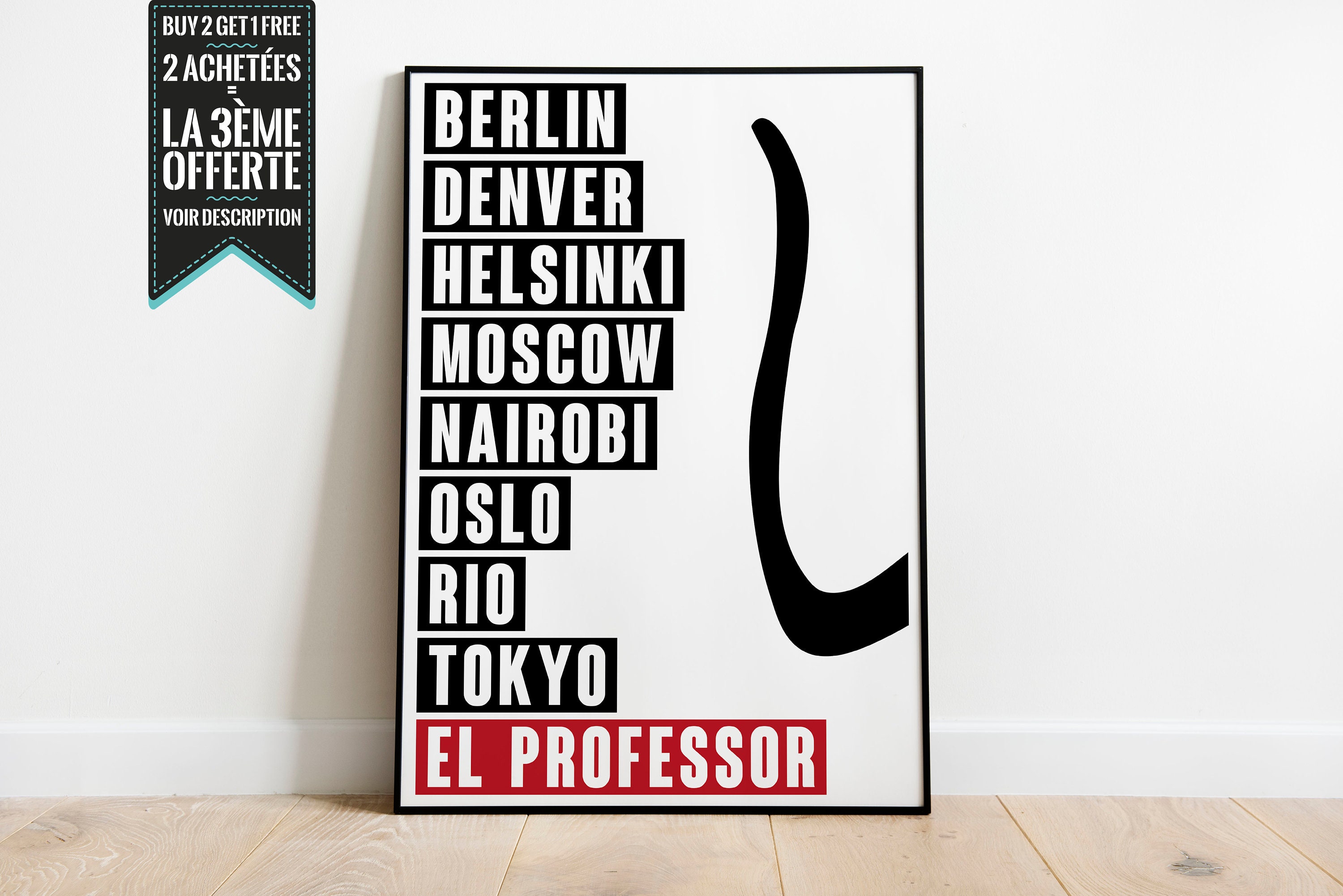 Affiche Décorative La Casa de Papel