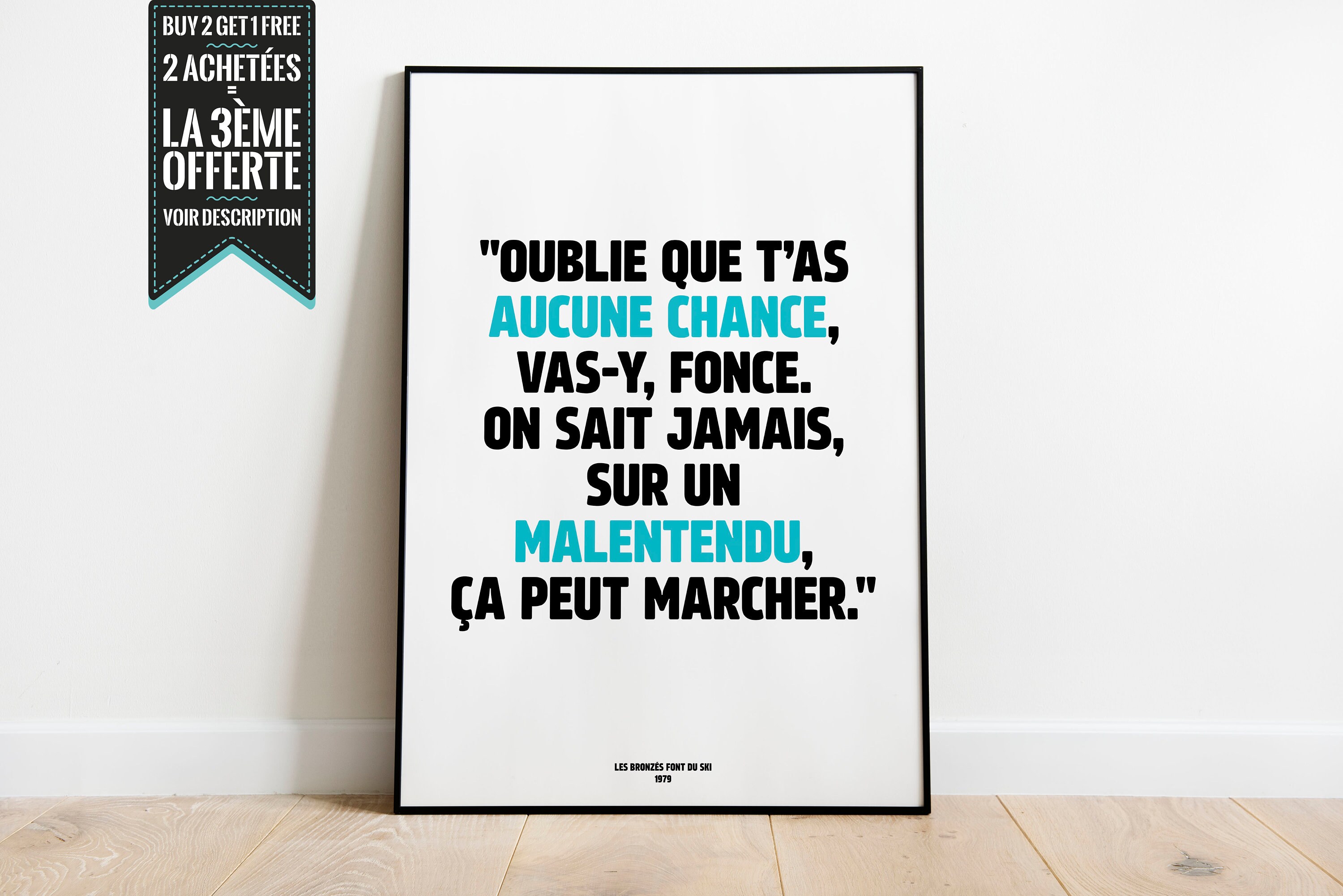 Sur Un Malentendu ça Peut Marcher Replique Jean claude russe - Etsy France