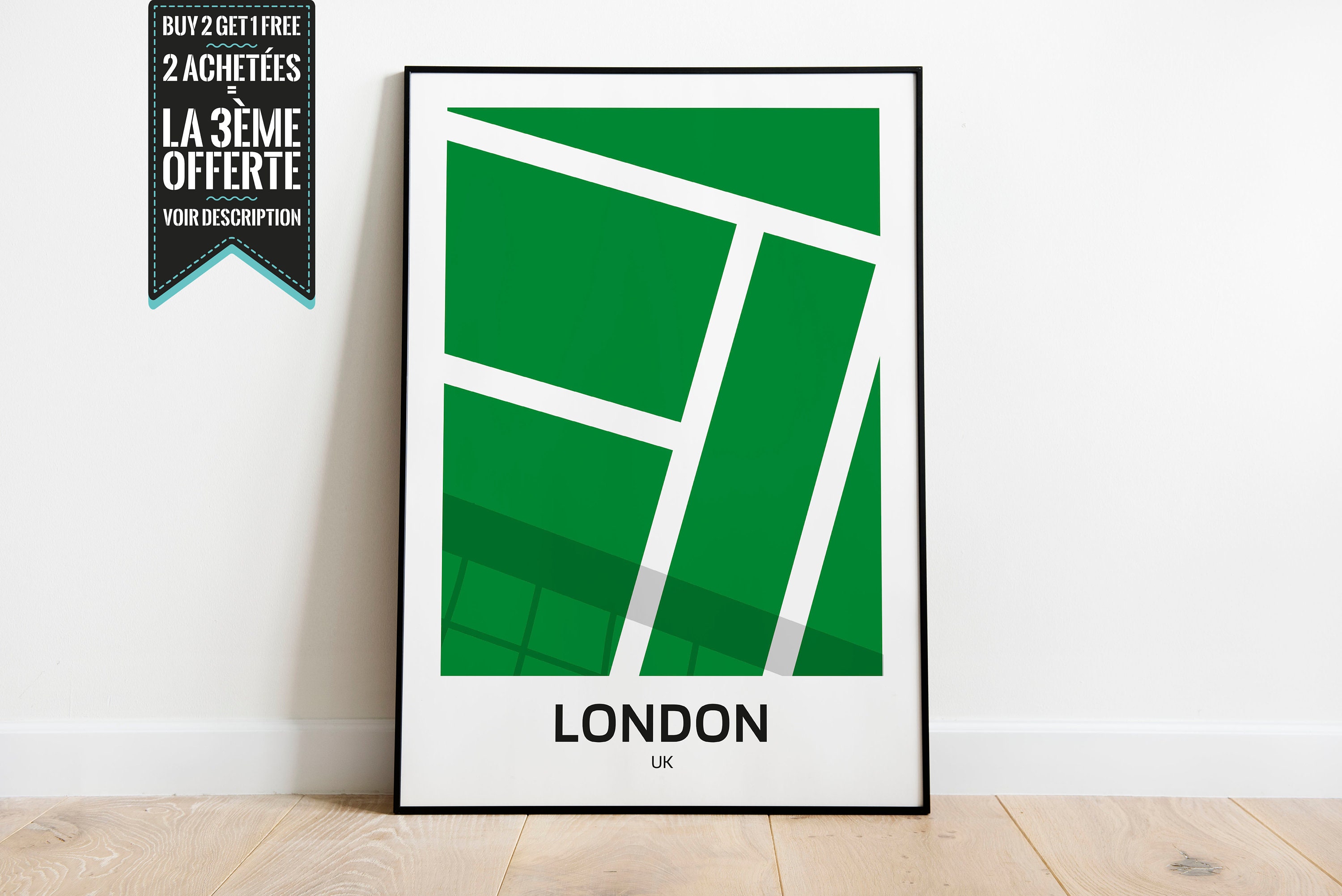 Affiche Décorative - Tennis Londres Wimbledon