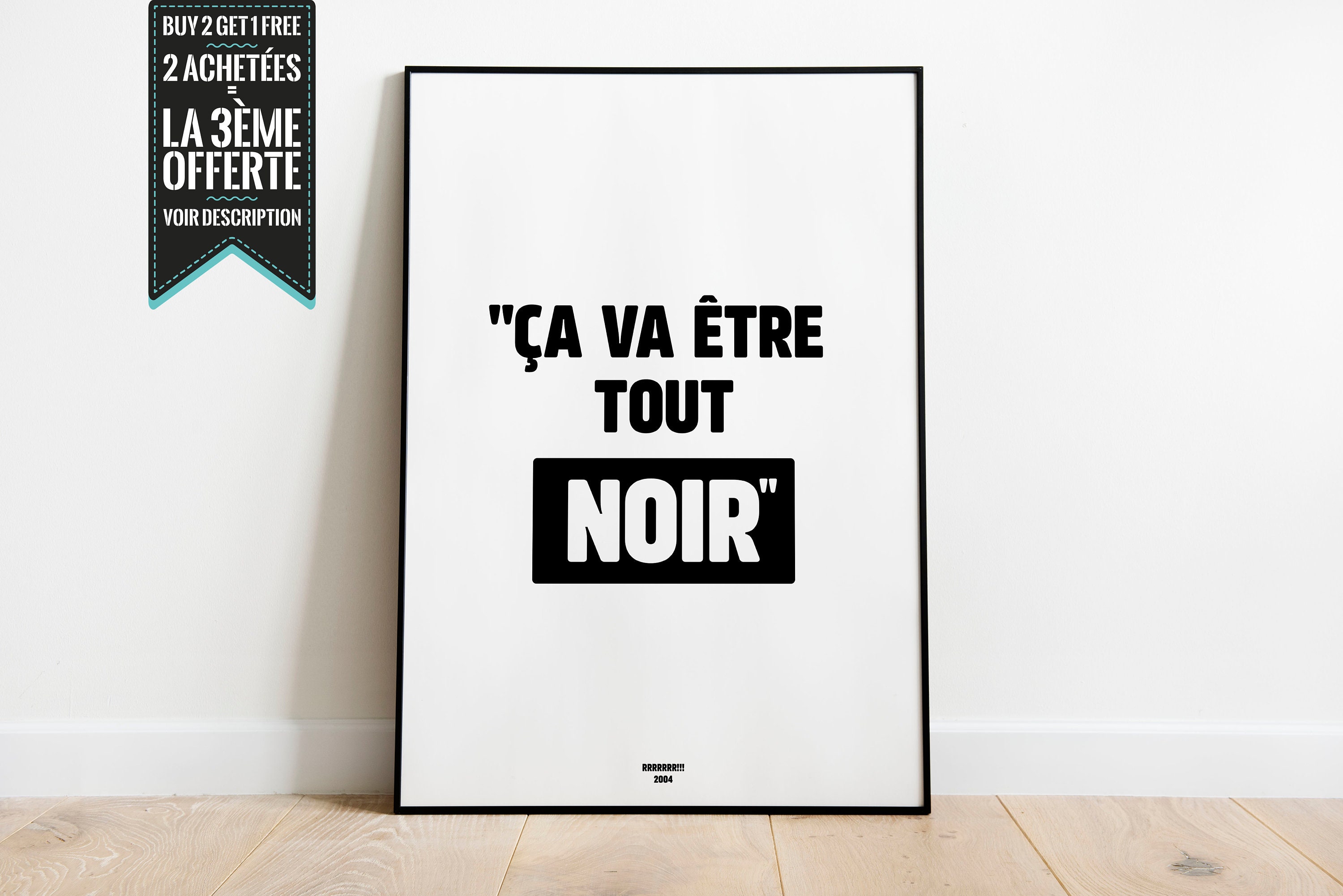 Affiche Décorative - Rrrrrrr Réplique de Film