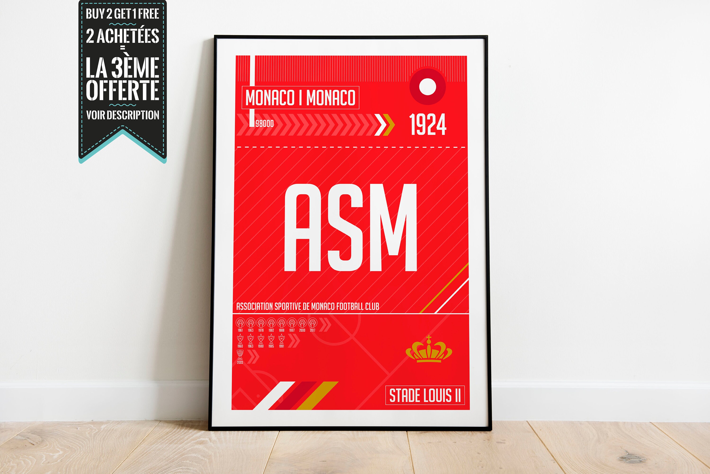 Affiche Décorative - As Monaco