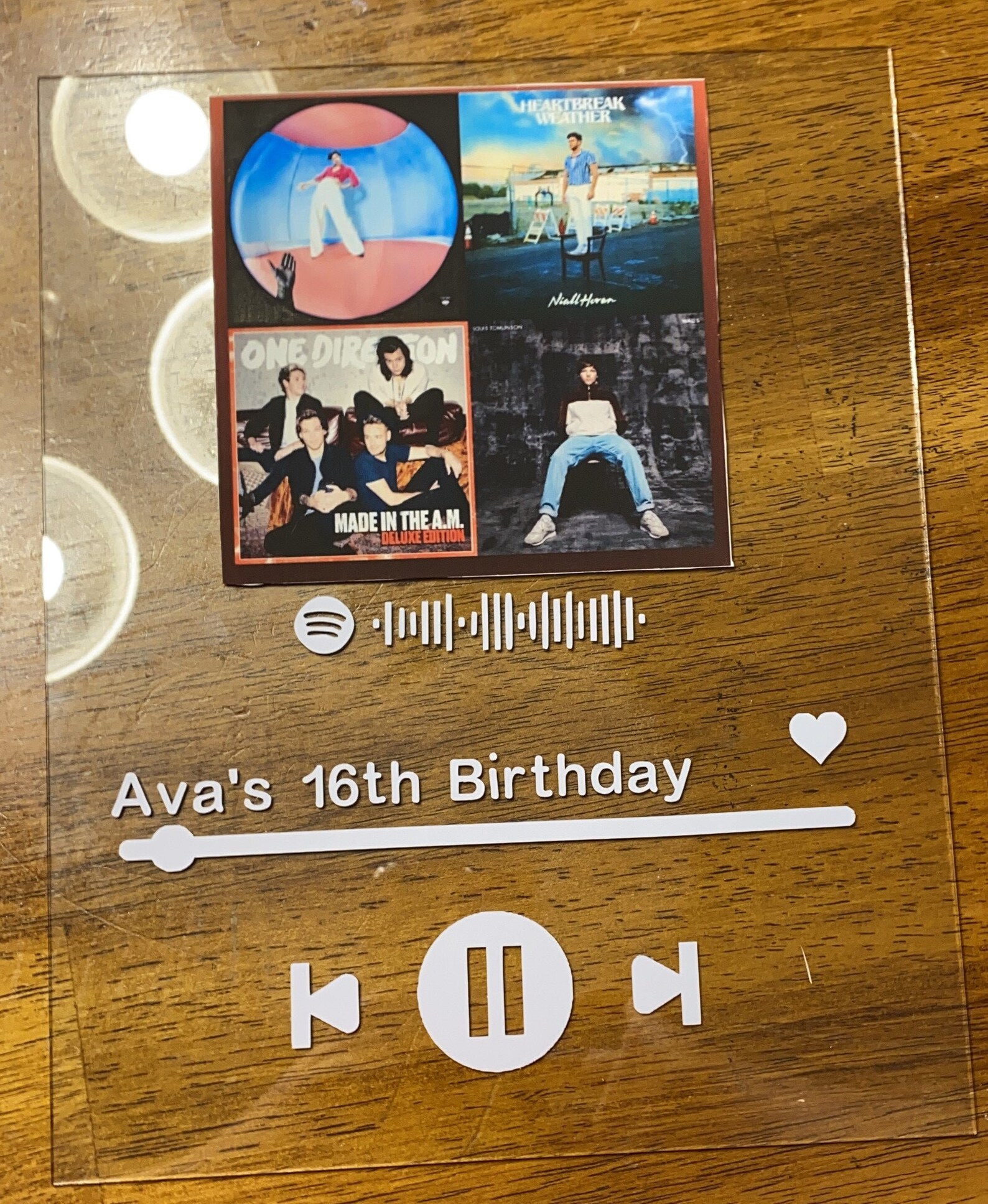 Spotify Picture Frame Etsy