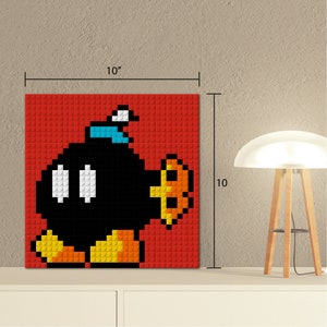 DIY BRICK KIT Super Mario Bros For Kids andAdults Bod Omb