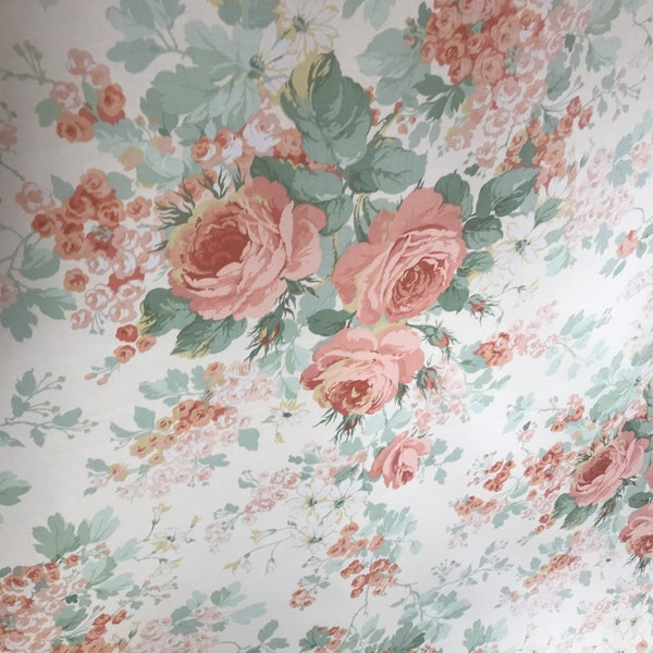 Unused Sanderson vintage quality cotton fabric