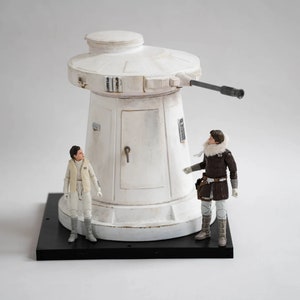 Star Wars Action Figure Hoth Turret Display