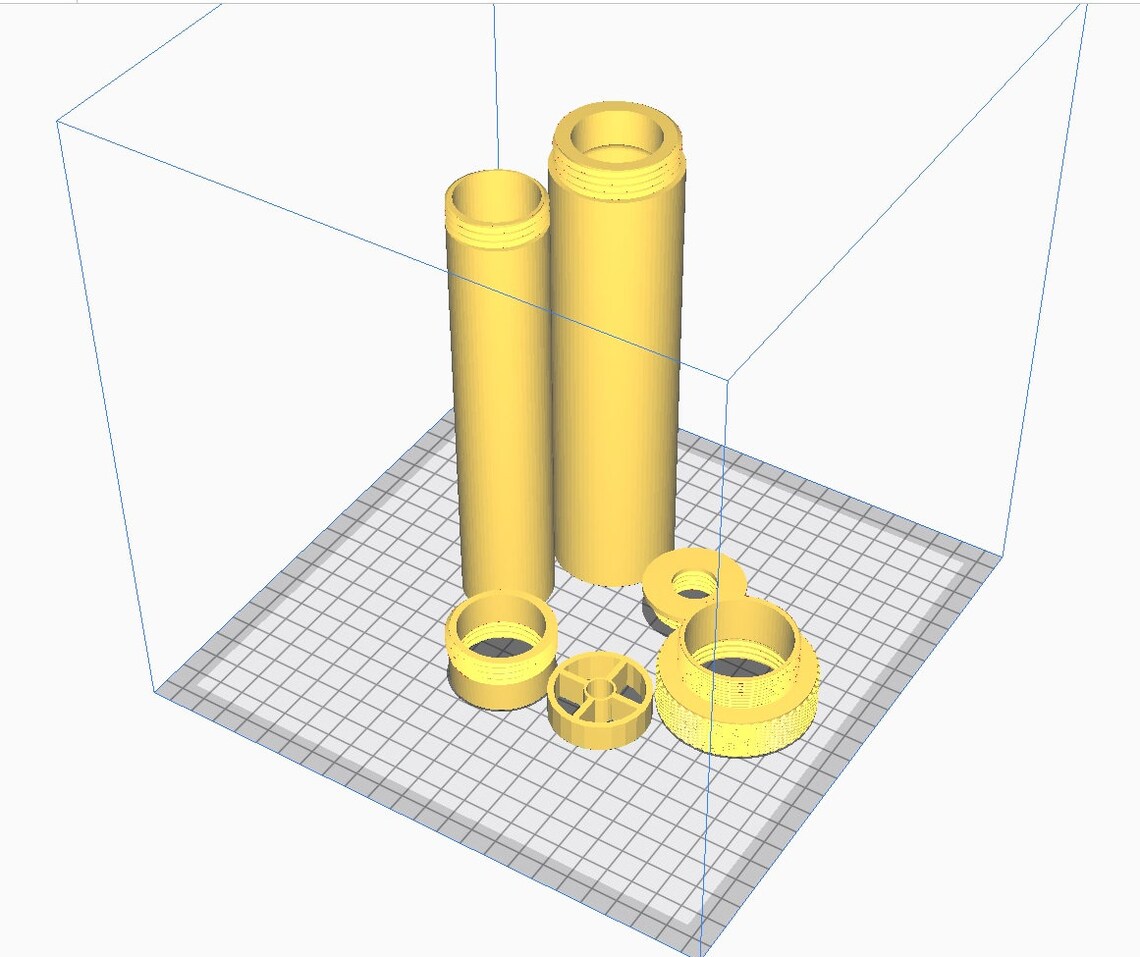 M3 Grease Gun OSS Style Suppressor Kit physical Etsy
