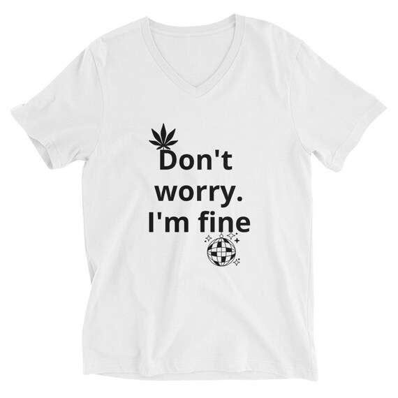 Unisex Kurzarm V Ausschnitt T Shirt Lustige T Shirt Etsy