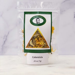 Organic Calendula Flowers, Marigold, Dried Edible Flower, Calendula Officionalis, Calendula plant, Calendula Herb