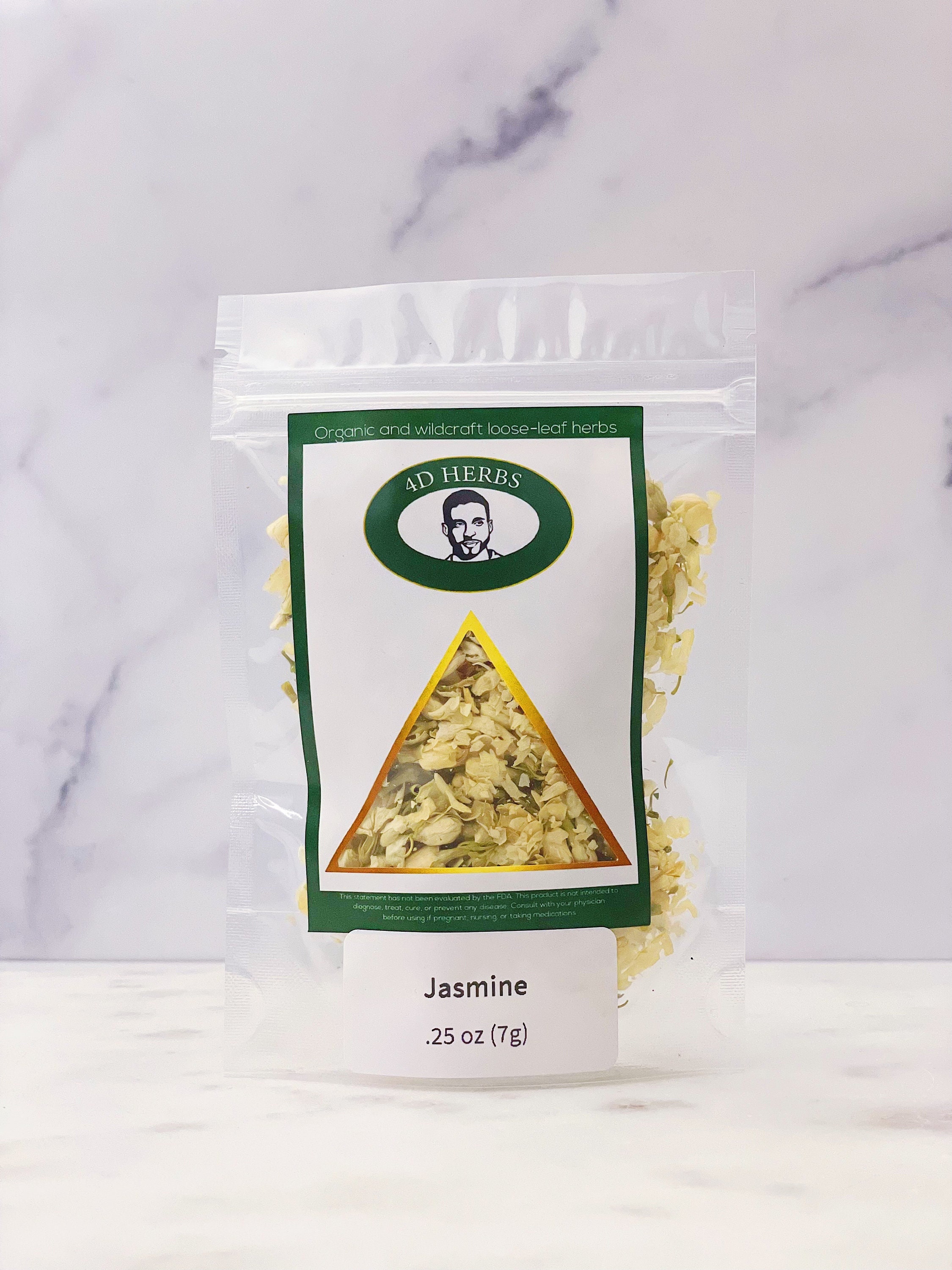 Organic Whole Dried Jasmine Flower Edible Jasminum Officinal Etsy