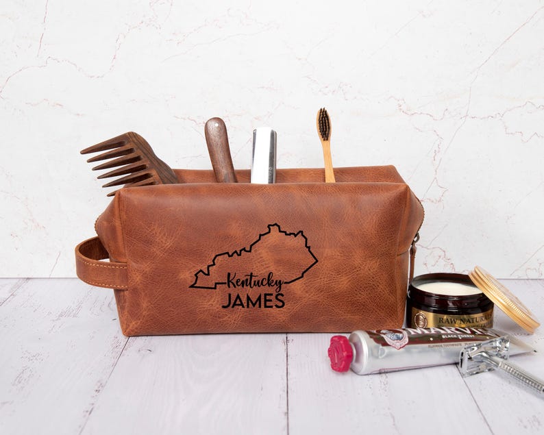 TeccLeather Toiletry Bag