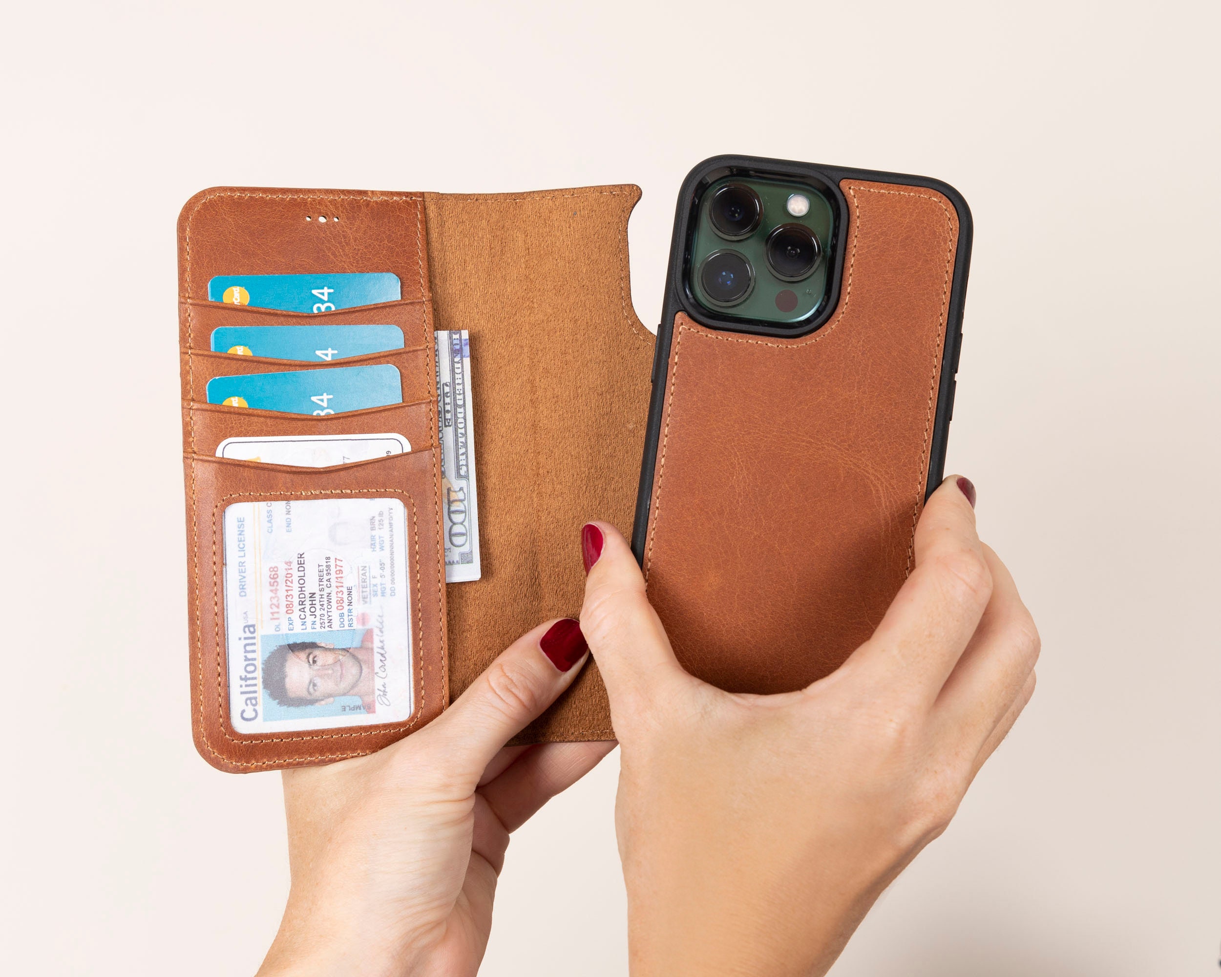  MEFON iPhone 11 Case Wallet Leather Detachable