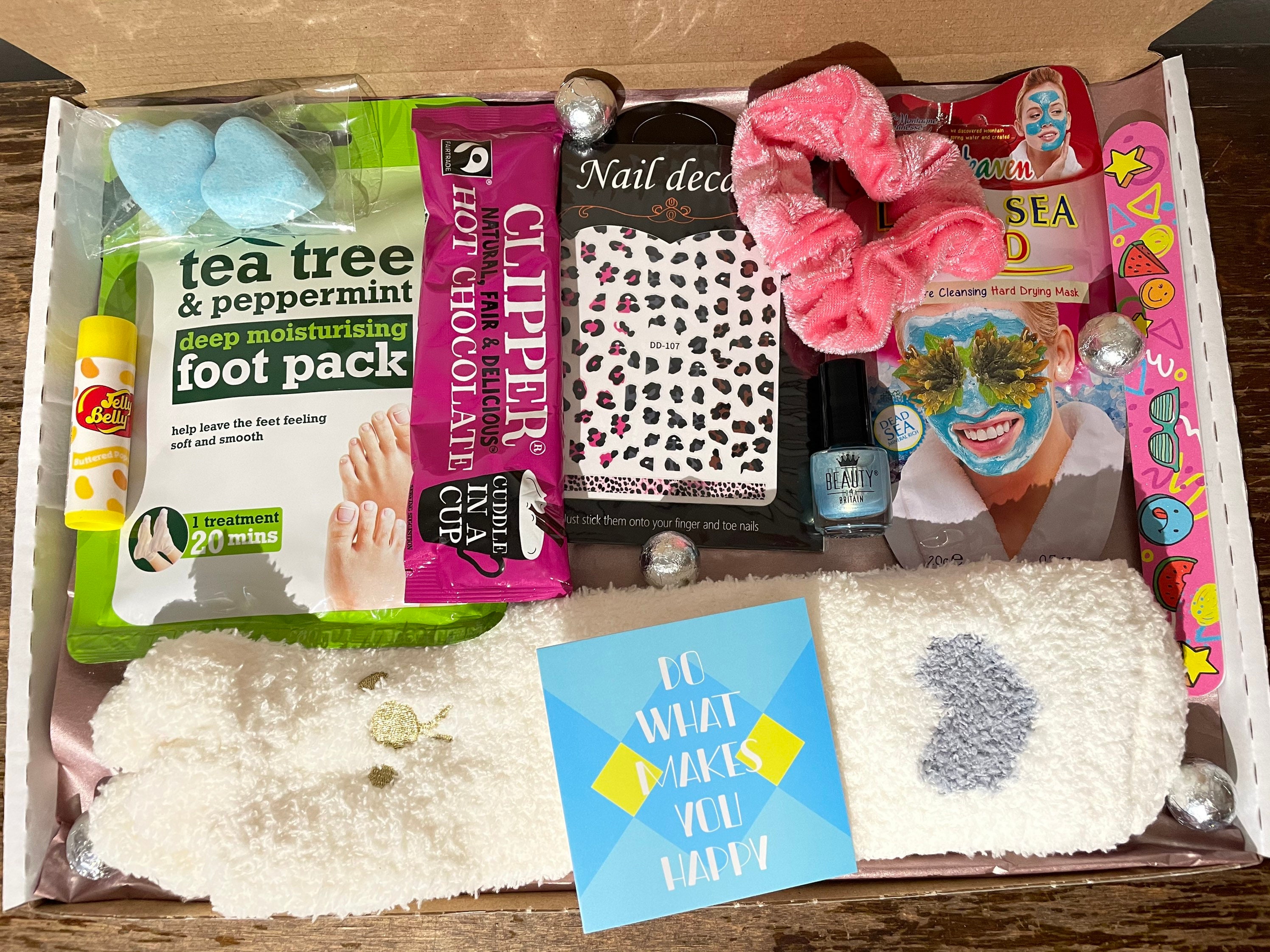 Teenager pamper hamper letterbox pamper hamper ladies pamper Etsy