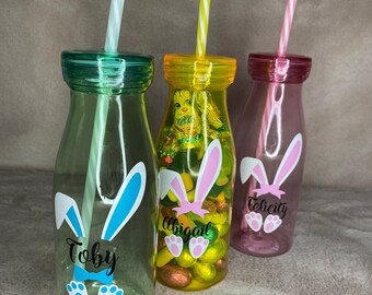 Holographic personalized kids Easter cups