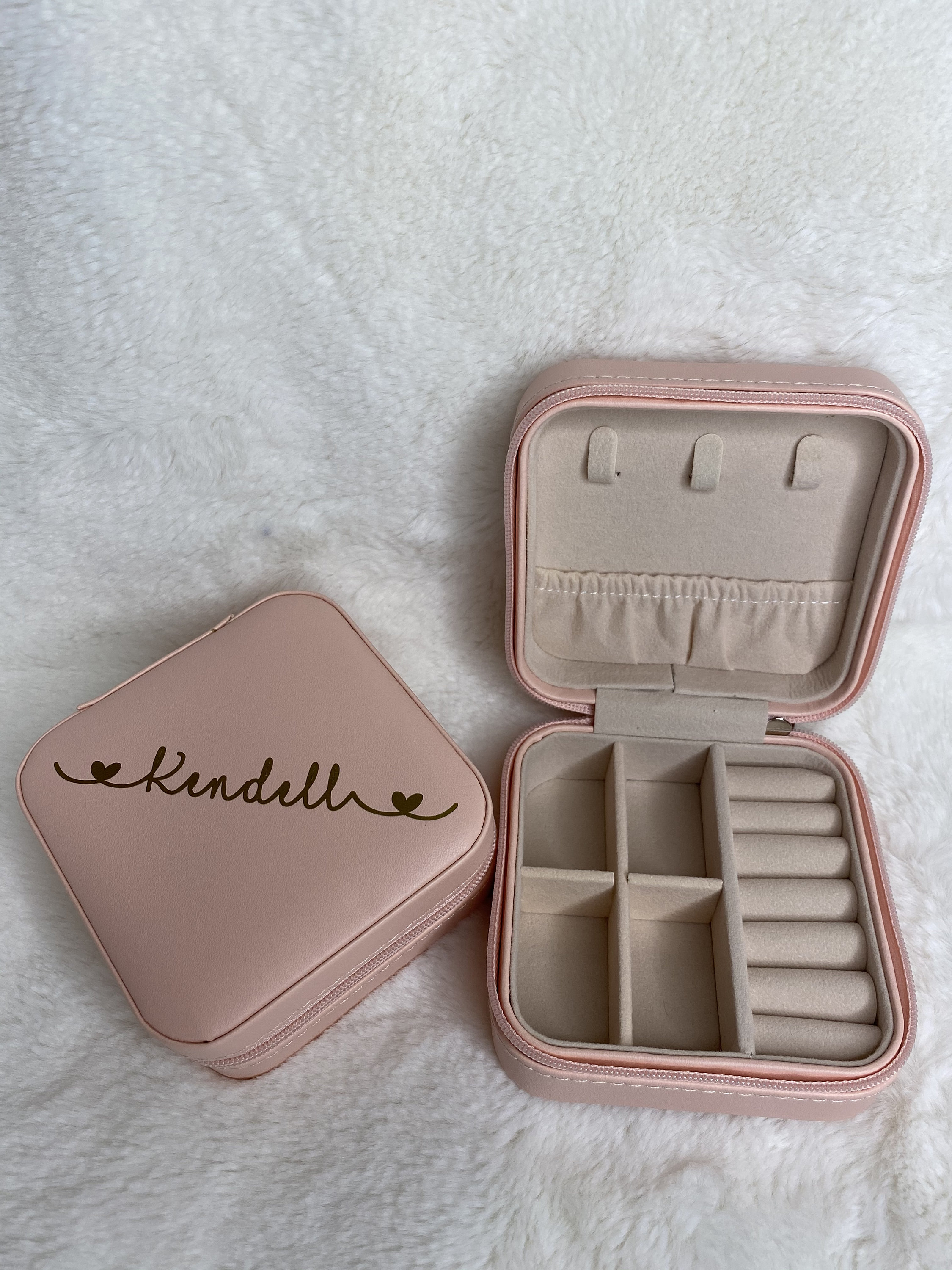 Personalised travel jewellery box Etsy