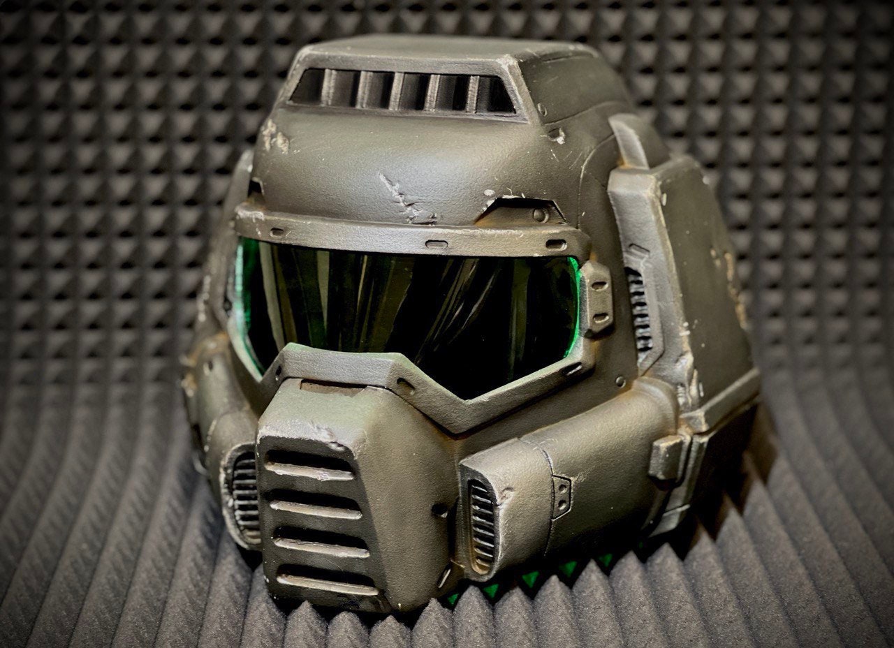 Doom Classic Helmet Airsoft Cosplay Raw 100 Copy Etsy UK