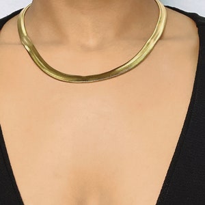 Snake Chain | Herringbone chain| Gold chain