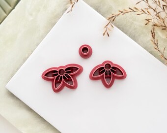 Flower Clay Cutter Set: Polymer Clay Earring Making, UK Made