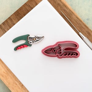 Garden Tool Polymer Clay Cutter, Pruning Snippers, Secateurs, UK Made