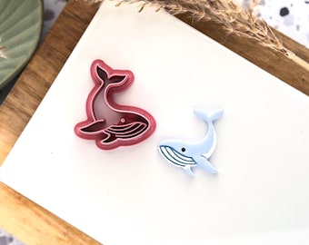 Whale Clay Cutter, Summer Earring, Jewellery Making, Polymer Clay & Fondant Tool