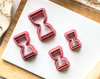 Hourglass Clay Cutter, Mystical or Boho Themed Cutting Tool