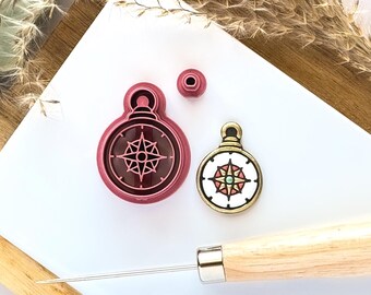 Nautical Compass Cutter, Maritime Themed Tools For Polymer Clay & Fondant