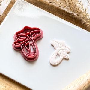 Mushroom Clay Cutter, Gothic Cottagecore Earring Making, Polymer Clay Cutters