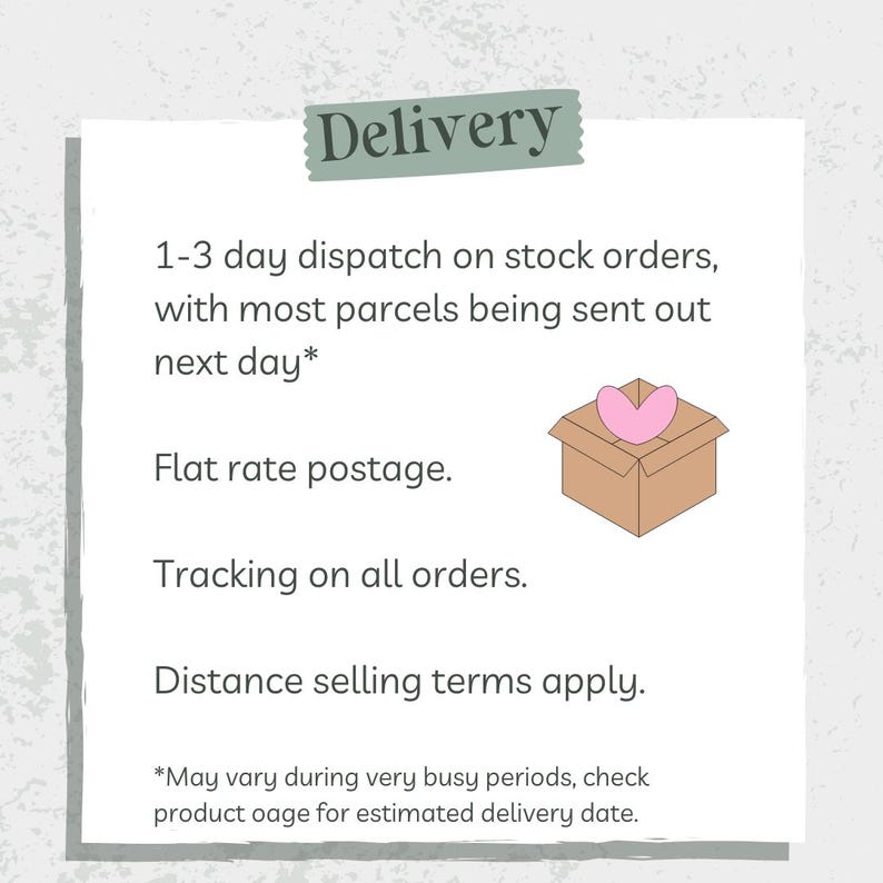 Fabled cutters delivery info