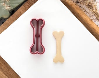 Bone Shaped Polymer Clay Cutter: Gothic Jewellery Tool, UK Made