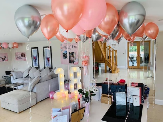 How to Decorate a Birthday Party Room with Balloons: 11 Ideas