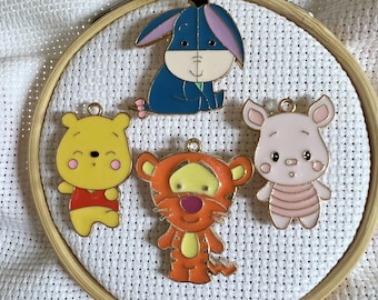 Disney needle minder | Winnie the pooh | magnetic needle minder | embroidery | cross stitch