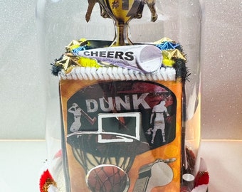 Basketball Gift, Basketball Lover Present, Sports Decor, Basketball Decoration, Personalized Basketball Gift