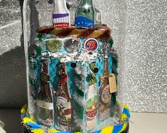 Beer Drinker Gift, Beer Decor, Man Gift, Novelty Present, Beer Decor, Bar Decor, Man Cave Decor
