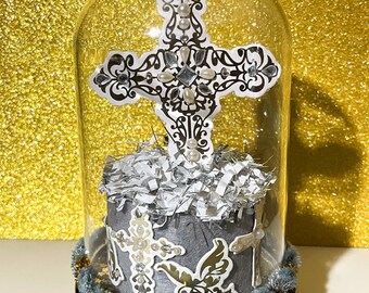 Christian Cross Decor, Religious Sculpture, Holy Gift, Christ Gift, God Lover, Decorative Cross, Christian Gift, Pastor Gift, Church Gift