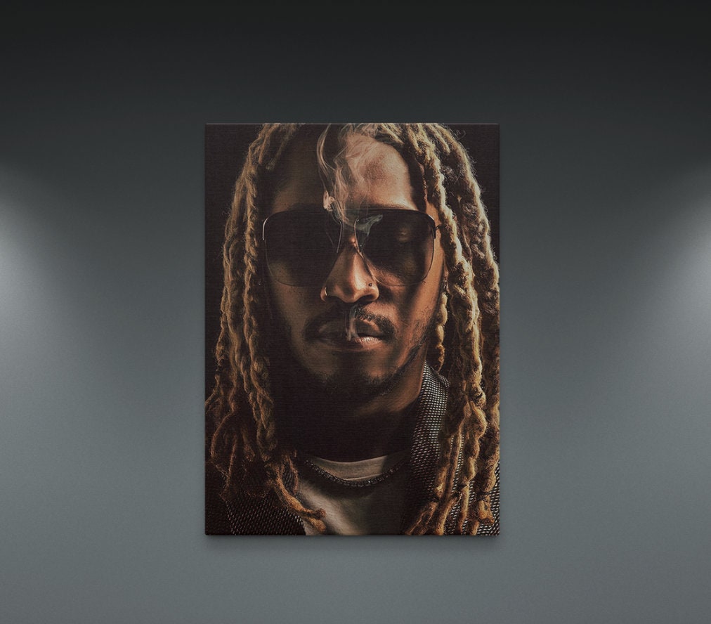 FUTURE Canvas Art Future Hendrix Rapper Canvas Future Singer Etsy