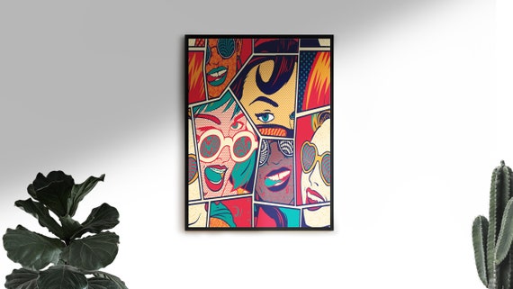 Retro Wall ArtPoster Wall Art Wall DecorPrintable Wall | Etsy