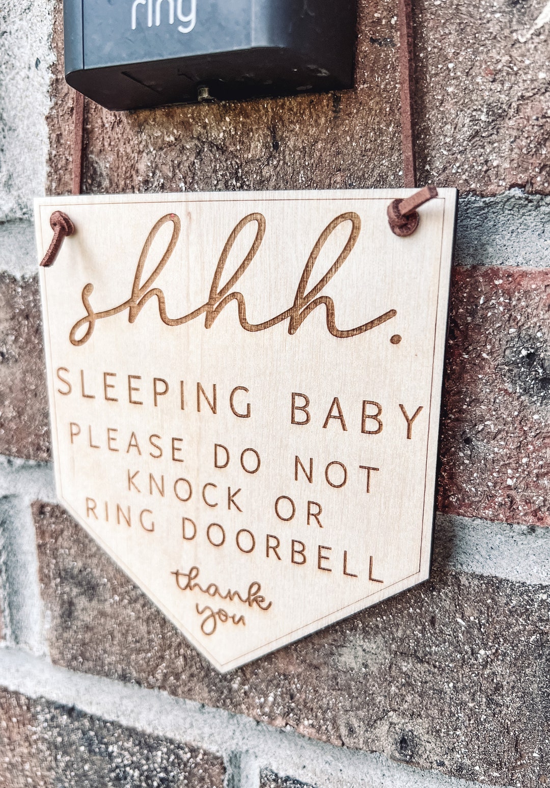 Please Do Not Knock or Ring Doorbell, Door Sign, Do Not Disturb Sign ...