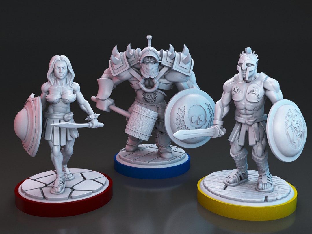 Gladiators Vol.6 Miniatures for Tabletop Boardgame Wargames Etsy