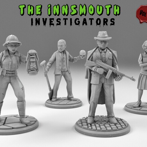 Innsmouth Investigators Vol. 3 for Arkham and Eldritch Horror Etsy
