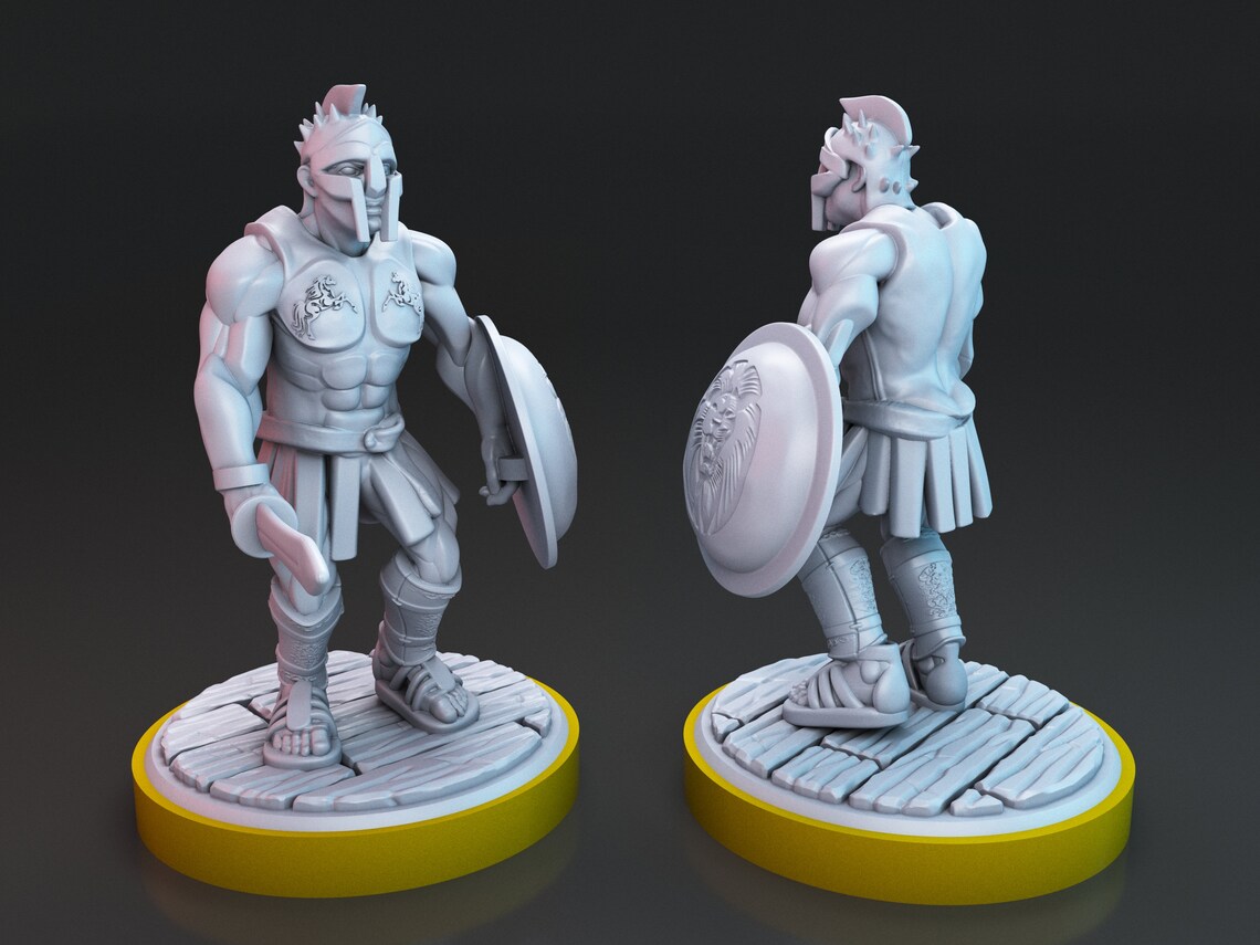Gladiators Vol.6 Miniatures for Tabletop Boardgame Wargames Etsy