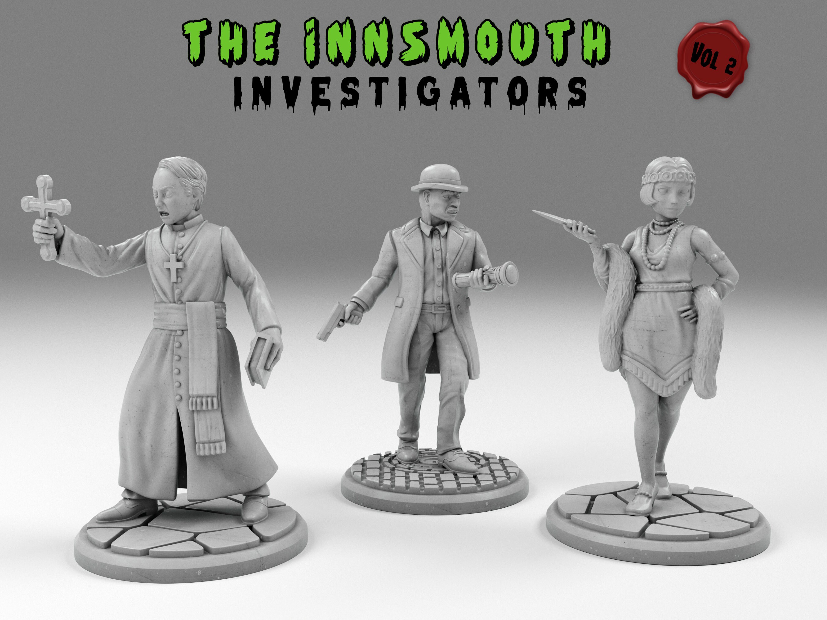 Innsmouth Investigators Vol. 2 for Arkham and Eldritch Horror - Etsy