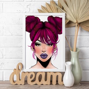 Pop art | surrealism art | girl art