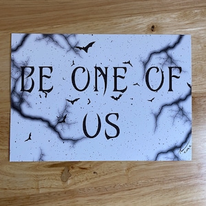 The Lost Boys | Be One Of Us | Art | Horror Art | Quotes Art | Movie Art
