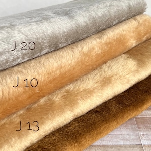 1/8 of the meter LIMITED 16mm pile mohair straight dense soft fabric for teddy bears, teddy dolls and other craft projects