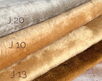 1/8 of the meter LIMITED 16mm pile mohair straight dense soft fabric for teddy bears, teddy dolls and other craft projects