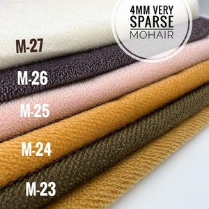 ¡¡NUEVO!! Mohair de 4 mm de grosor muy escaso para ositos de peluche, muñecos de peluche y otros proyectos de manualidades