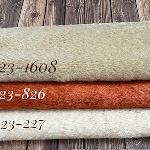 16mm pile Helmbold dense straight mohair with contrast base for teddy bears, teddy dolls making and other craft toys projects