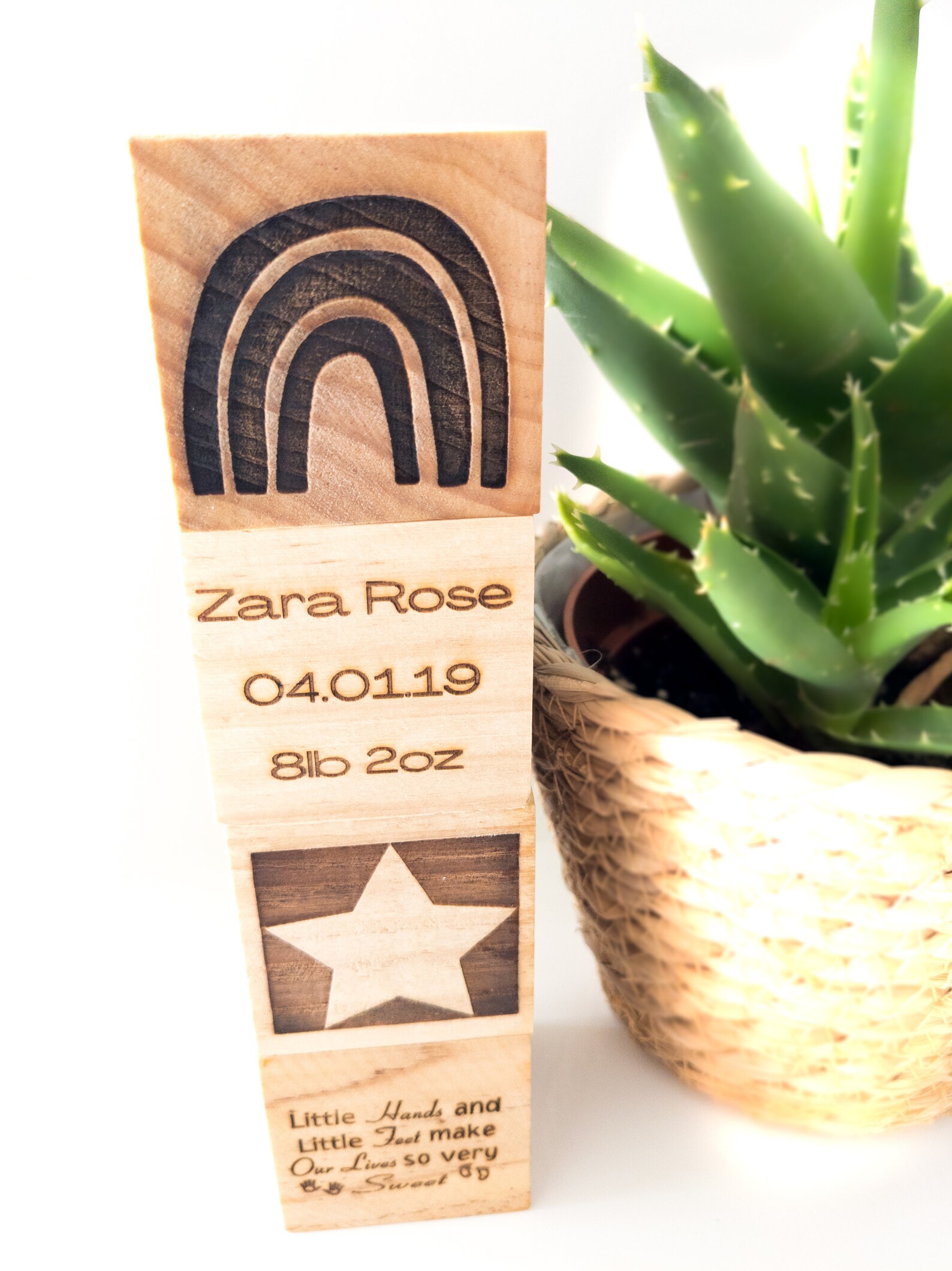 Personalised New Baby Bricks// Birth Announcement Baby Etsy UK