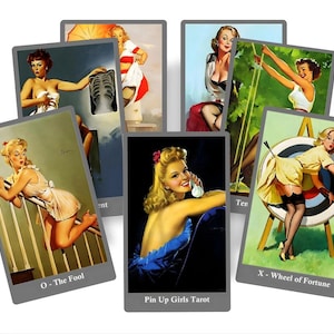 Pin up Girls Tarot - Etsy